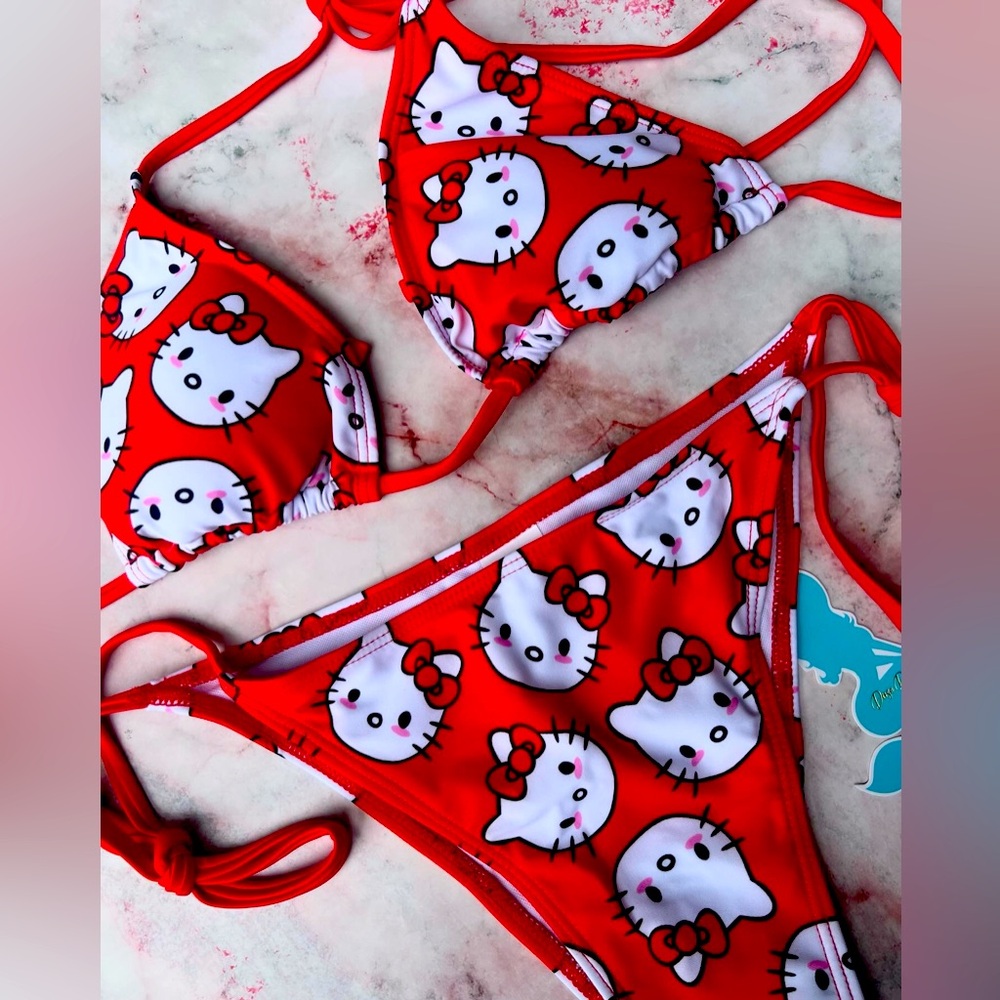 Hello kitty bikini set